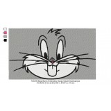 130x180 Bugs Bunny Embroidery Design Instant Download